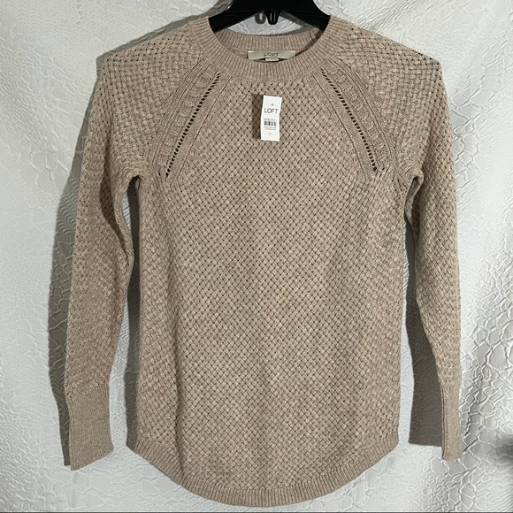 LOFT Tops - 🎁 NWT! LOFT Knit Long Sleeve Sweater Top Shirt